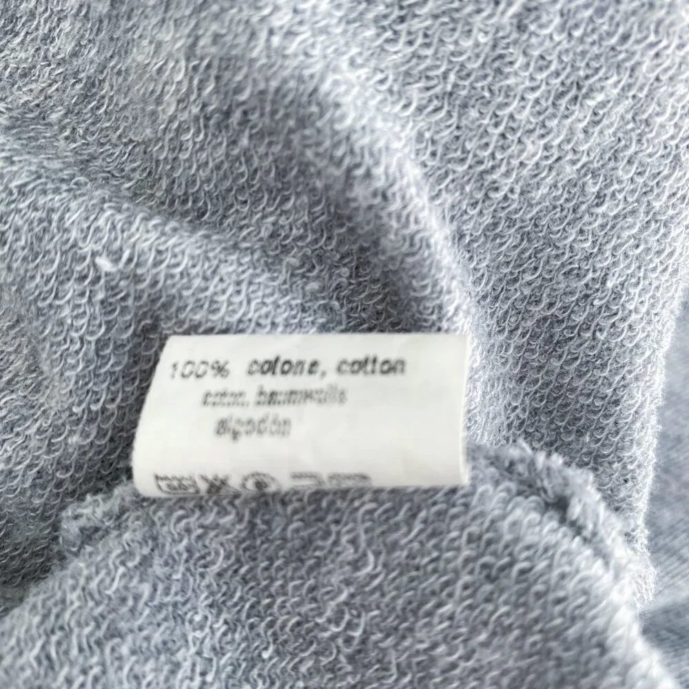 🎬✨Brandy Melville - Grey Longsleeve Henley Shirt 100% Cotton - Picture 7 of 10